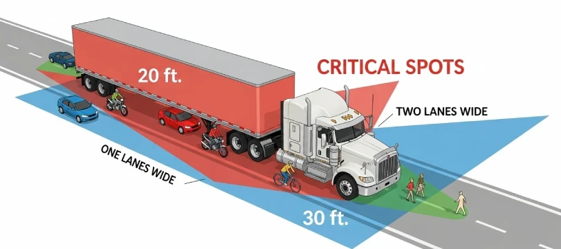 Baltimore Blind Spot Truck Accident Lawyer
